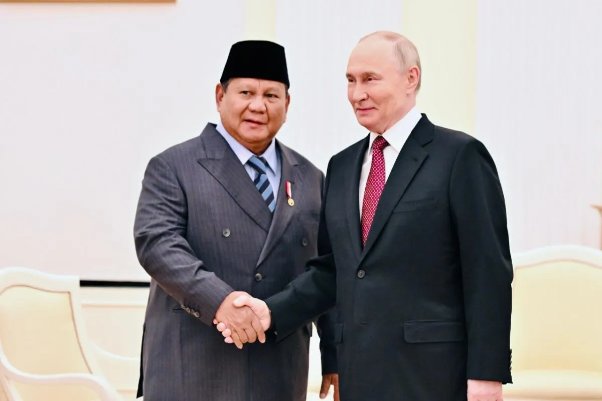 Prabowo Bertemu Putin Perkuat Kerja Sama Indonesia-Rusia