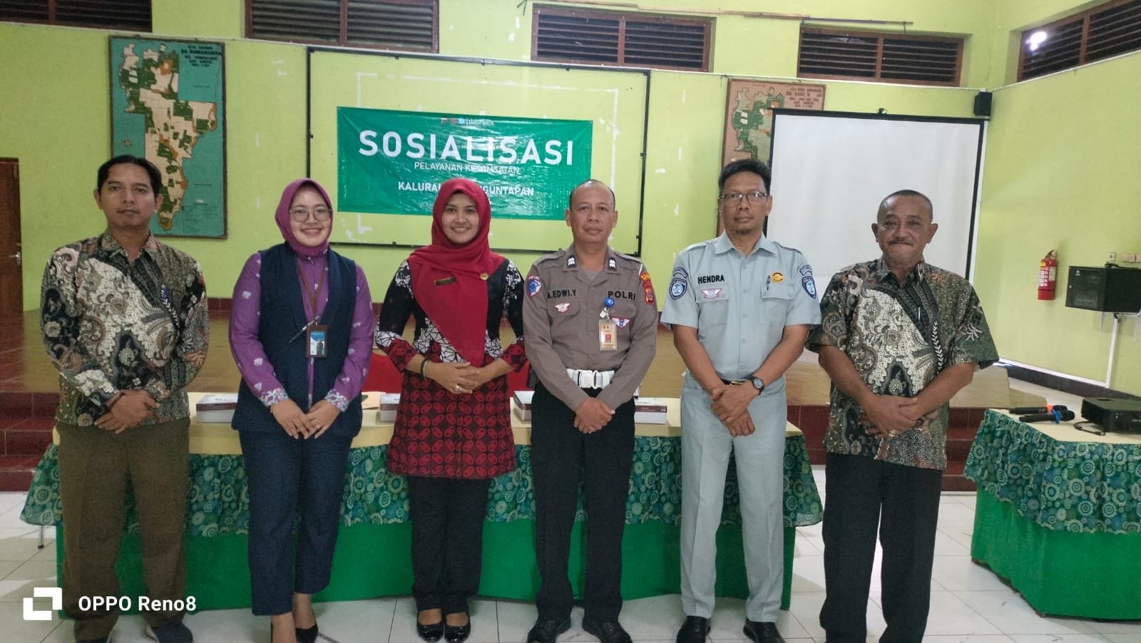 Tim Samsat Bantul dan Jasa Raharja Laksanakan Sosialisasi Kesamsatan dan Keselamatan Berlalu Lintas di Banguntapan