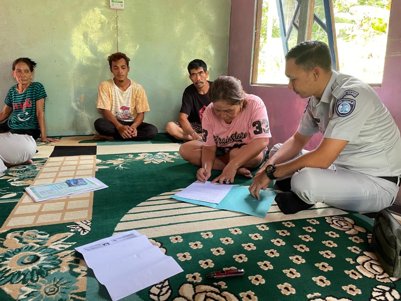 Memastikan Tepat Jaminan, Jasa Raharja Lakukan Survey Keabsahan Ahliwaris Kecelakaan di Kabupaten Landak