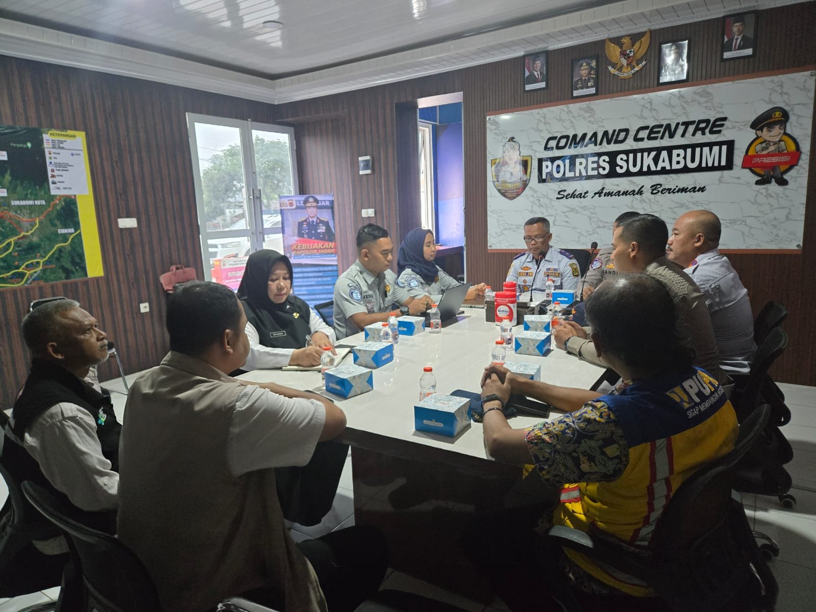 Keselamatan Untuk Indonesia Maju, Pilar FLLAJ Kab Sukabumi bersama Jasa Raharja Sukabumi Menyelenggarakan FLLAJ