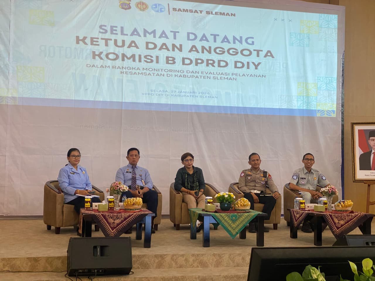 Pastikan Pelayanan Prima, Komisi B DPRD DIY Monitoring Layanan Kesamsatan di Sleman