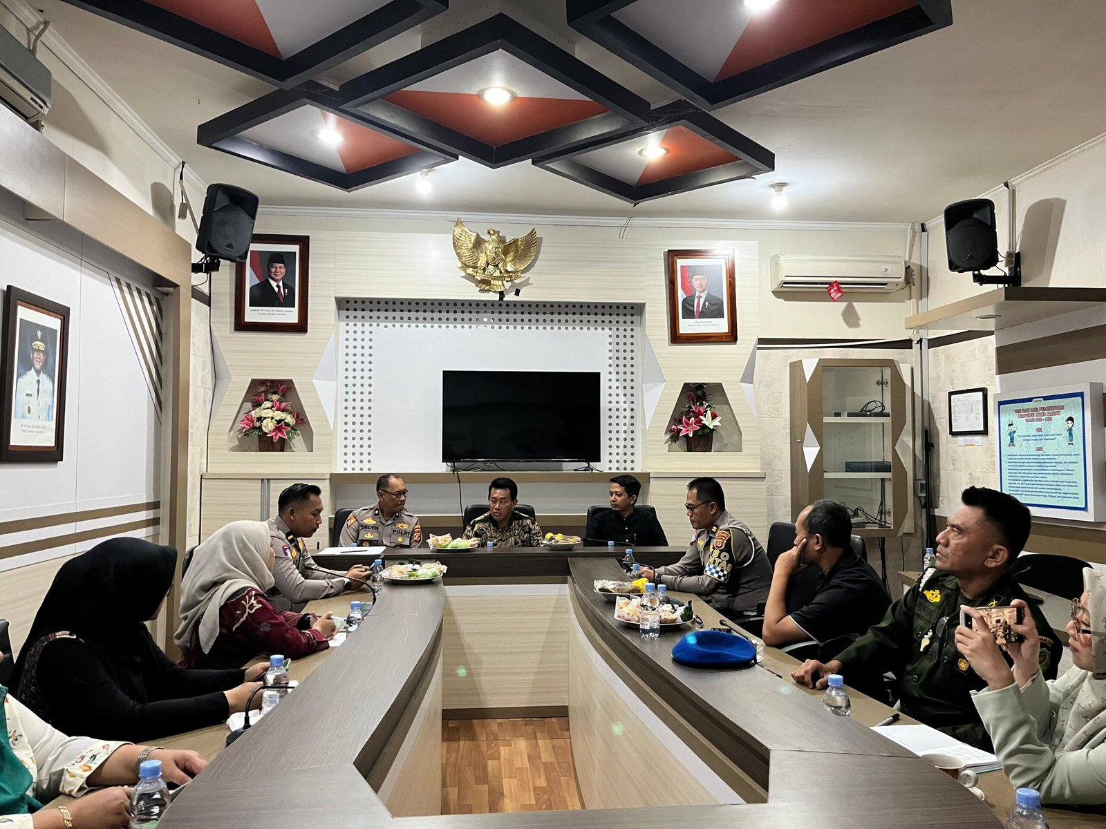 Wujudkan Tertib Berkendara, Pilar – Pilar FLLAJ dan Tim Pembina Samsat Kota Sukabumi Bahas Operasi Gabungan Pajak Kendaraan Bermotor