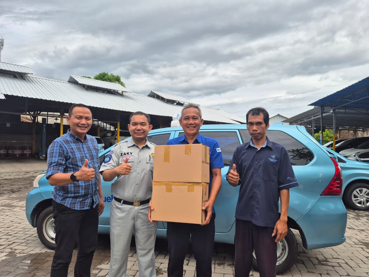 Jasa Raharja NTB Tingkatkan Sinergi Keterjaminan Perlindungan Penumpang Dengan Kunjungan CRM ke PT Lombok Taksi Utama