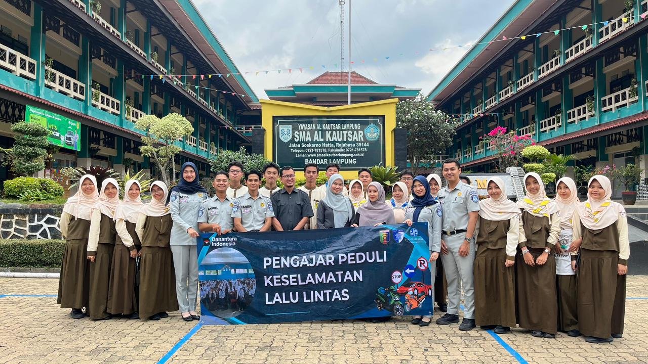 Safety Campaign, PPKL, dan PPGD Digelar di SMA Al Kautsar Bandar Lampung
