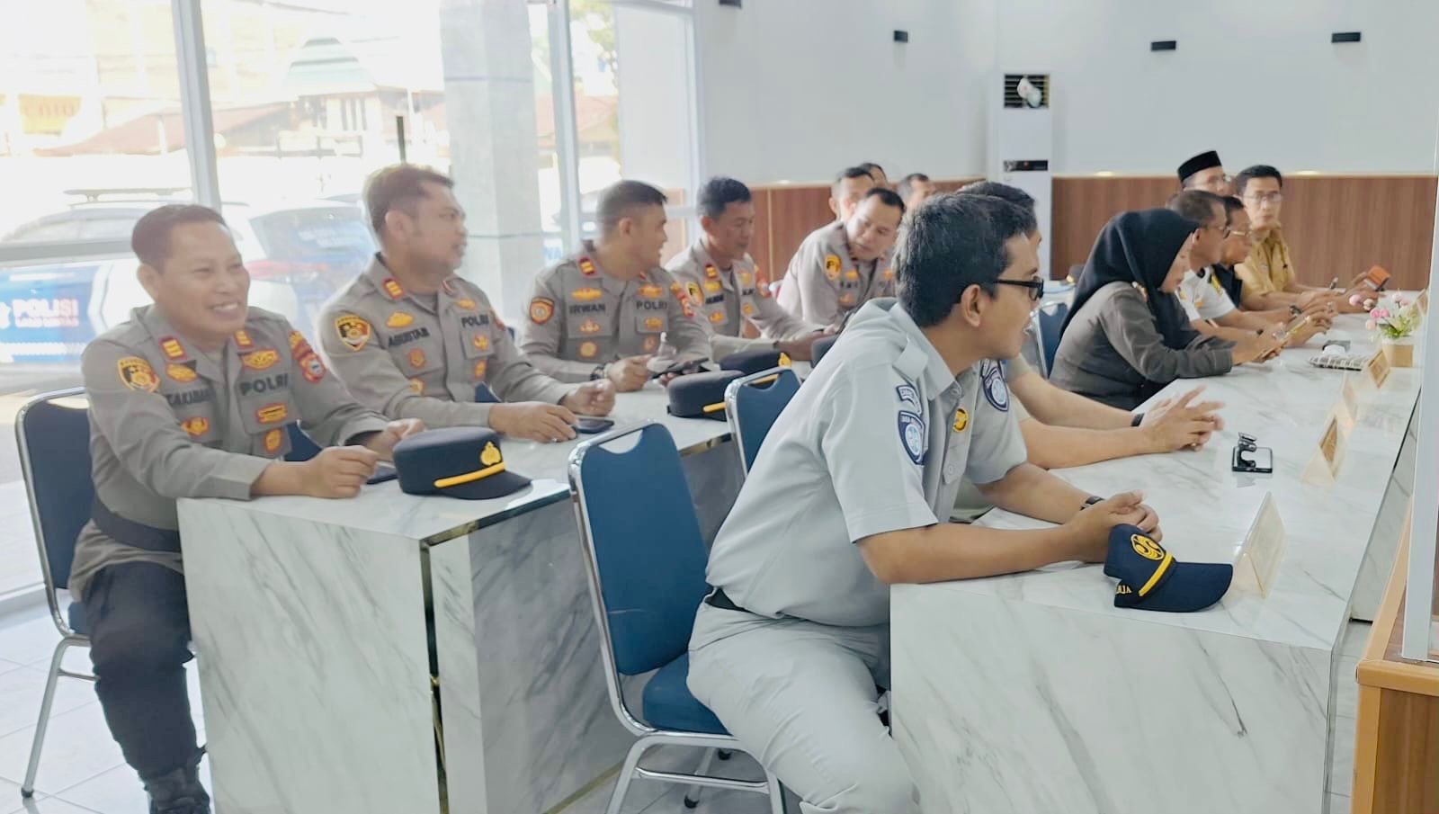 Jelang Idulfitri 2026, Jasa Raharja Cabang Parepare Hadiri Rakor Lintas Sektoral Operasi Ketupat di Polres Sidrap