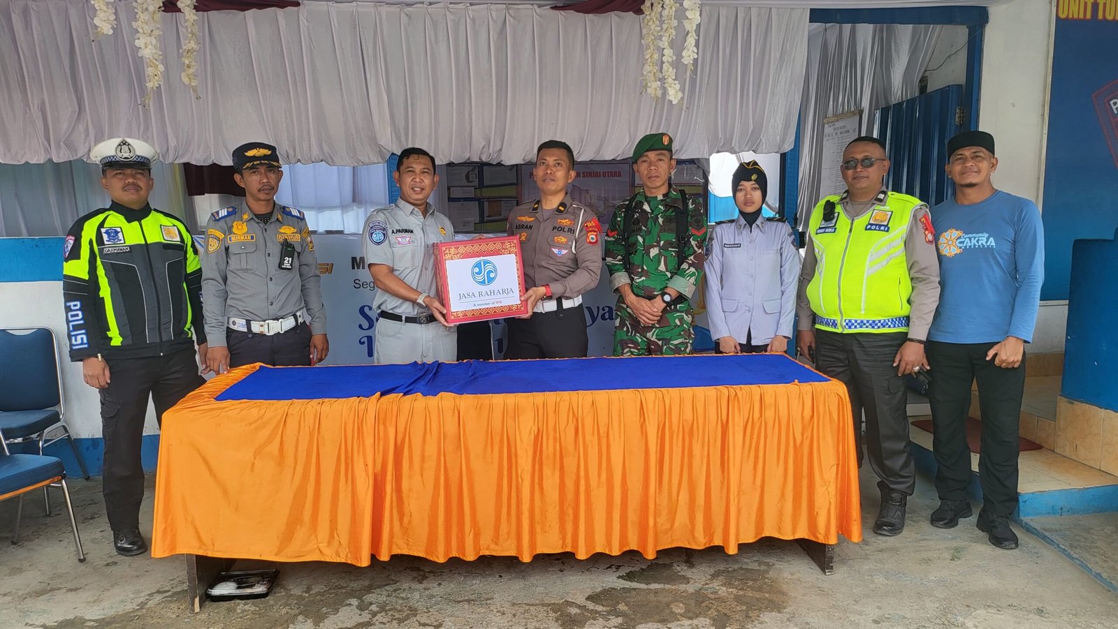 Sinergi Ops Ketupat 2026: Kepala Jasa Raharja Sulsel Hadiri Pantauan Malam Takbiran di Polrestabes Makassar