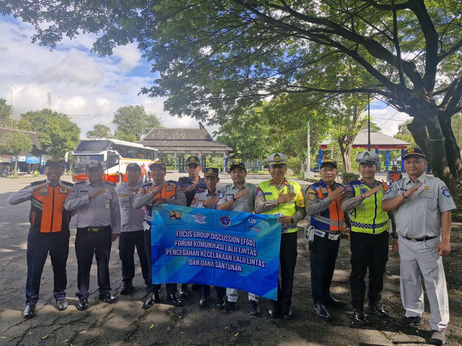 Jasa Raharja Cabang Surakarta Bersama FKLL Kabupaten Sragen Gelar Rapat Koordinasi Persiapan Kelancaran Lebaran 2026