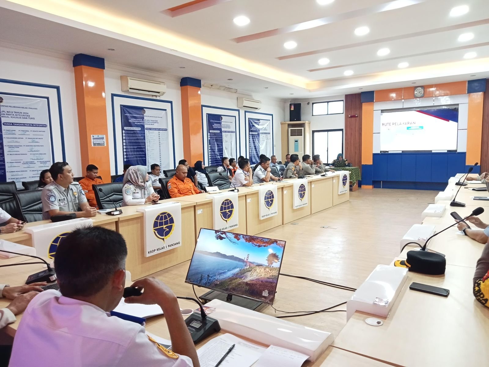 Dukung Kesiapan Angkutan Laut Lebaran 2026, Jasa Raharja Wilayah Lampung Ikuti Rapat Koordinasi di KSOP Panjang