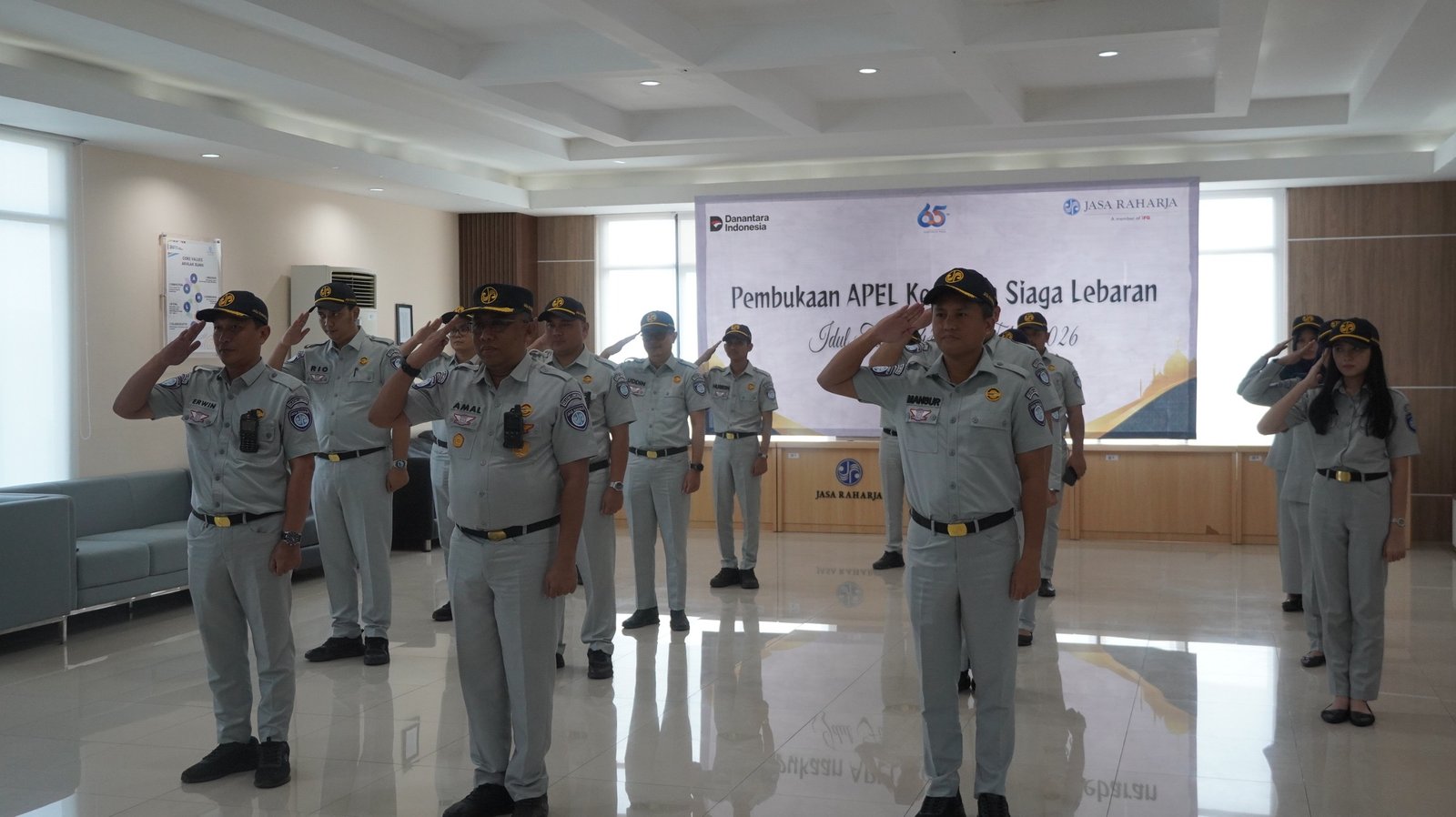Siap Dukung Kelancaran Mudik 2026, Jasa Raharja Wilayah Lampung Ikuti Apel Kesiapan Siaga Lebaran 2026
