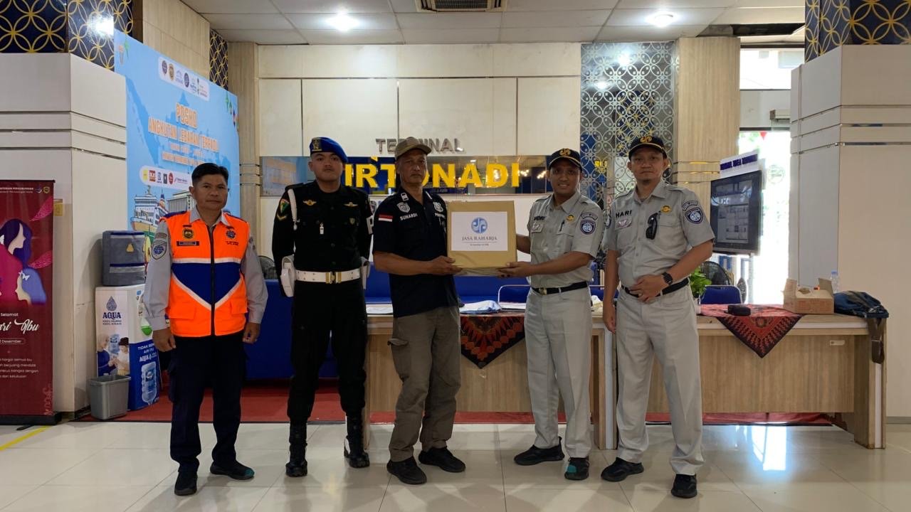 Aksi Simpatik Jasa Raharja Surakarta Posko Terpadu Terminal Tirtonadi