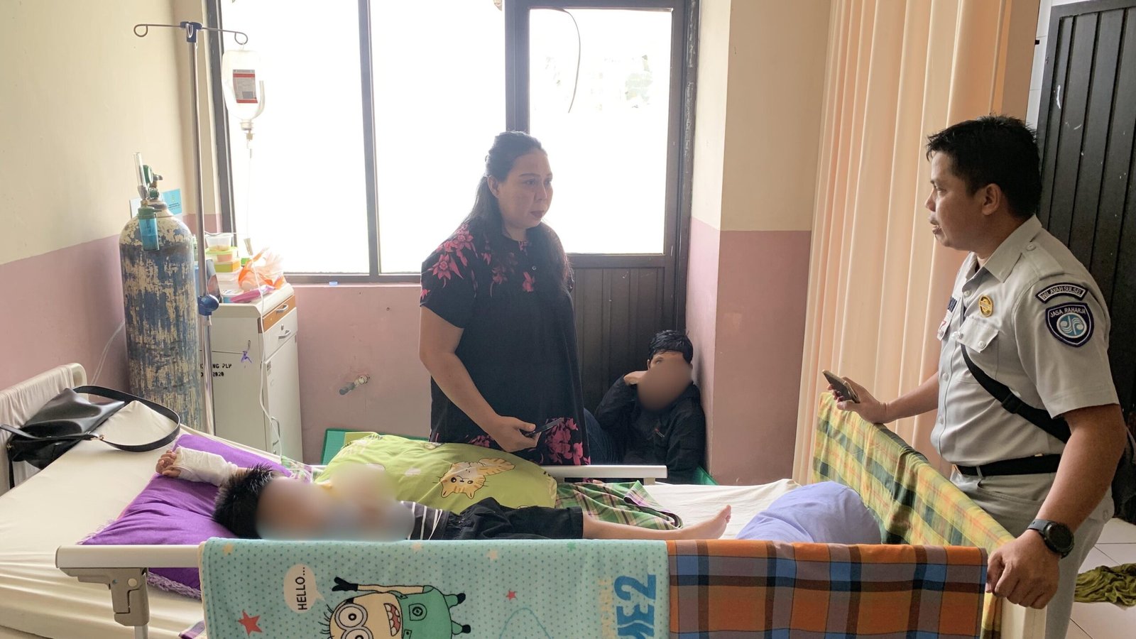 Gerak Sigap Jasa Raharja Palopo Lakukan Kunjungan Langsung Kepada Korban Kecelakaan di Rumah Sakit