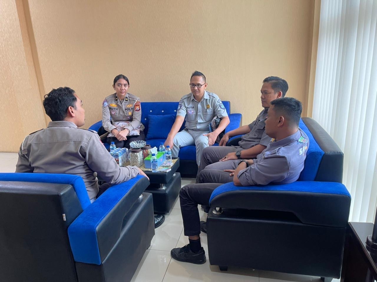 Koordinasi dan Silaturahmi KUPTD Baru Bersama Kasat Lantas, Perkuat Sinergi Peningkatan Kepatuhan Pajak Kendaraan