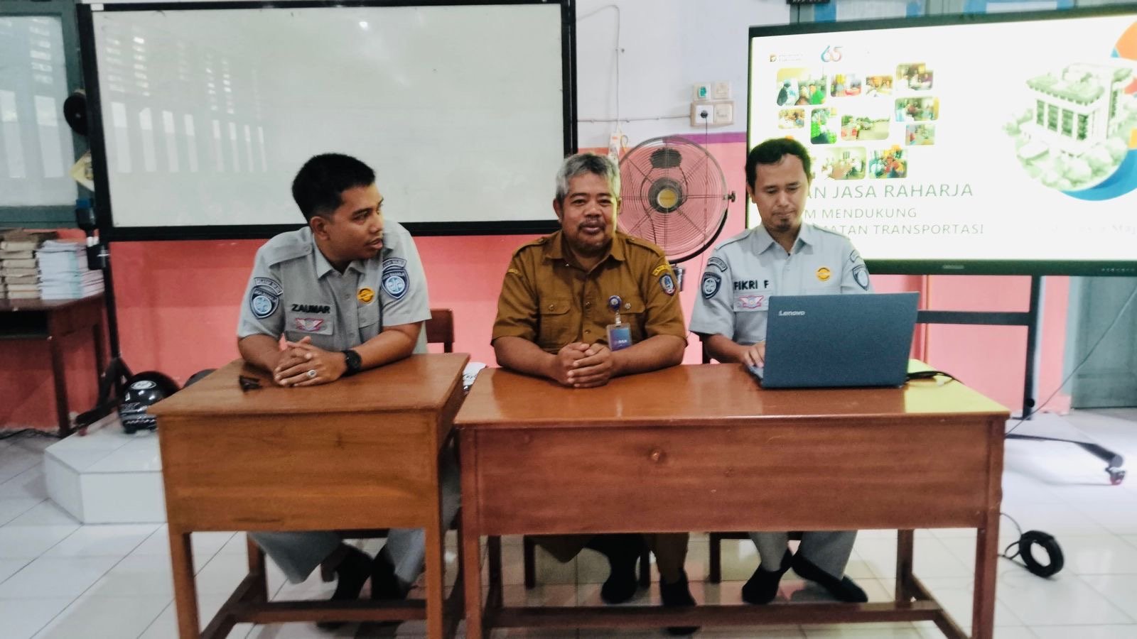 Tingkatkan Kesadaran Berlalu Lintas, Jasa Raharja Parepare Gelar Edukasi Keselamatan di SMAN 7 Sidrap