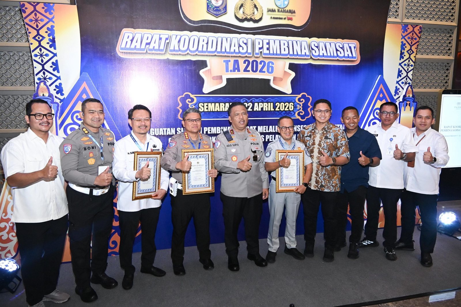 Tim Pembina Samsat Kalsel Raih Penghargaan Nasional, Bukti Nyata Transformasi Layanan