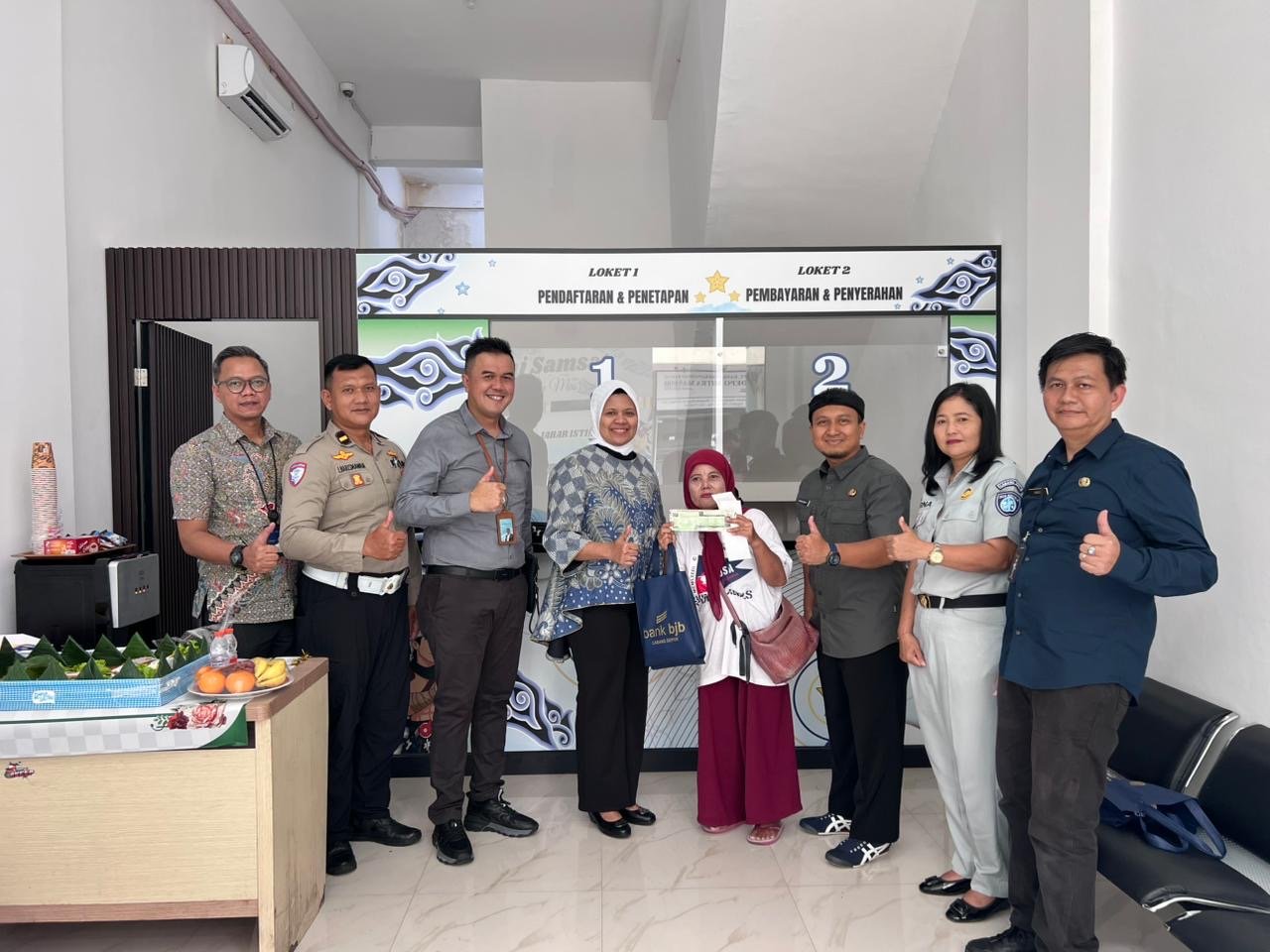 Dekatkan Pelayanan Pajak Kendaraan, Tim Pembina Samsat Cinere Gelar Soft Opening Gerai Samsat Pancoran Mas