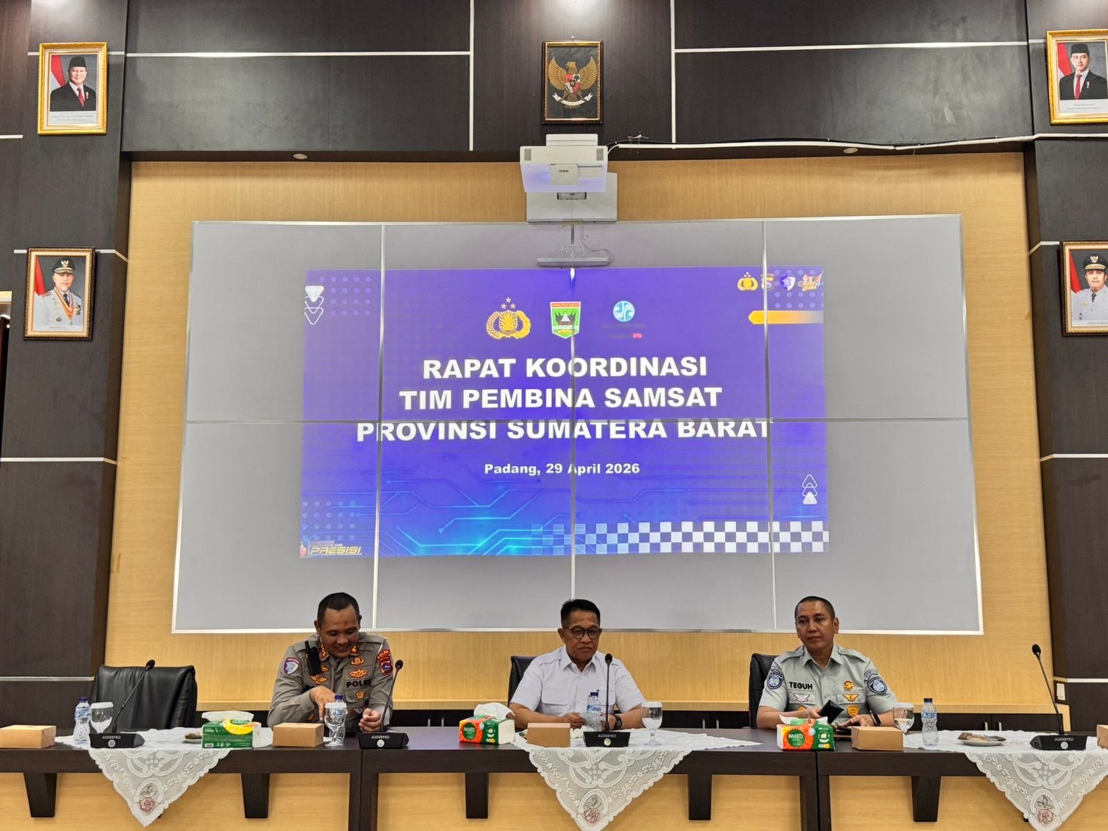 Jasa Raharja Sumbar Ikuti Rakor Samsat Tim Pembina Samsat Provinsi Sumbar, Bahas Kemudahan Layanan Pajak dan Penguatan Kepatuhan di Sumbar