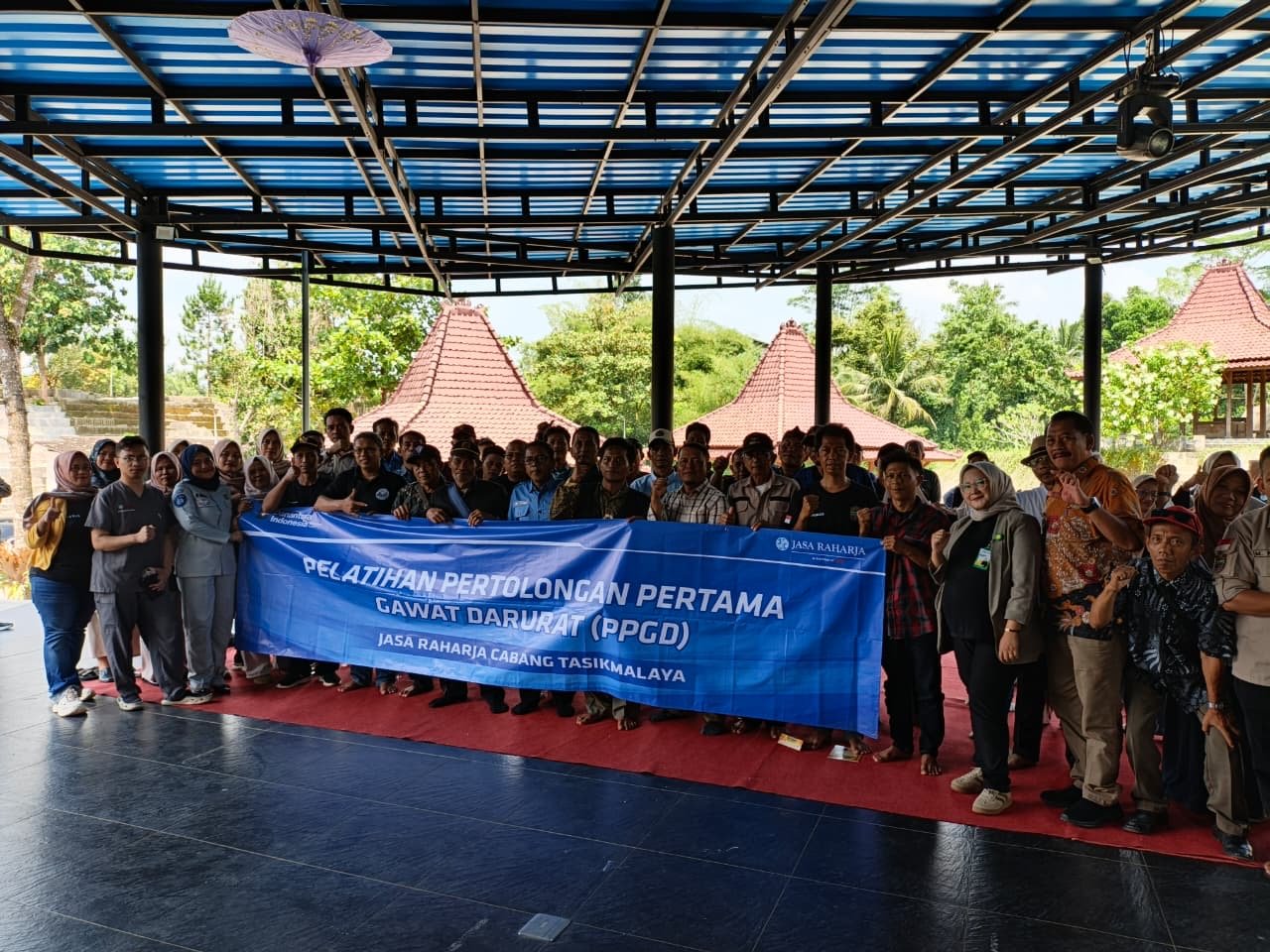 Jasa Raharja Tasikmalaya Gelar Pelatihan PPGD bagi Forum RW/RT Indonesia Kabupaten Ciamis
