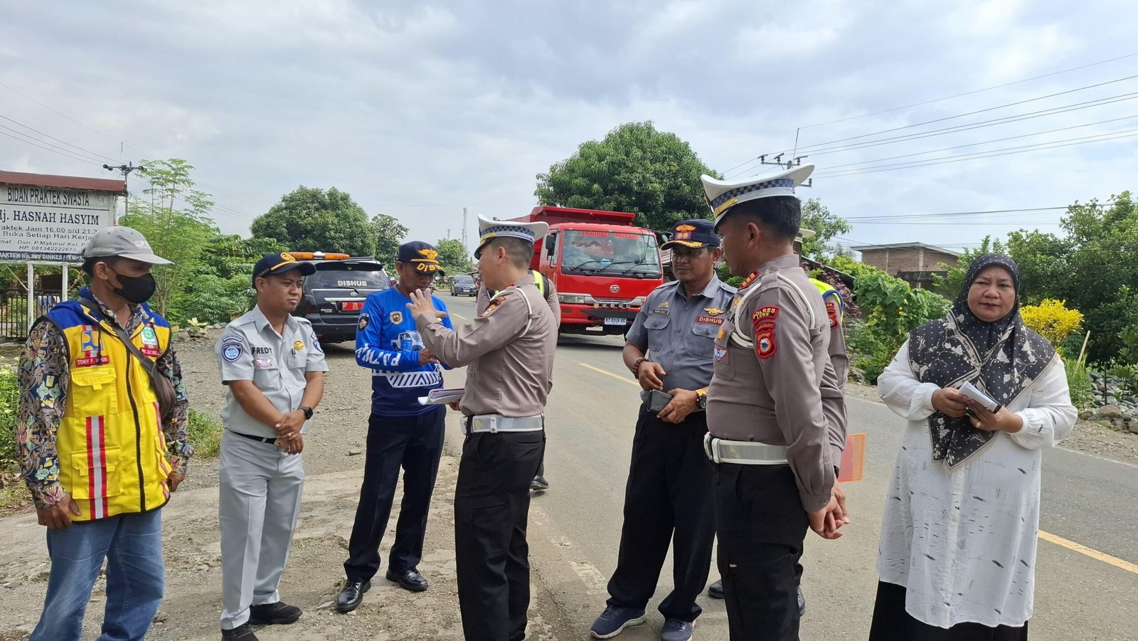 Jasa Raharja Palopo Bersama Ditlantas Polda Sulsel dan Instansi Laksanakan Survey Harkamtibmas di Kab. Luwu