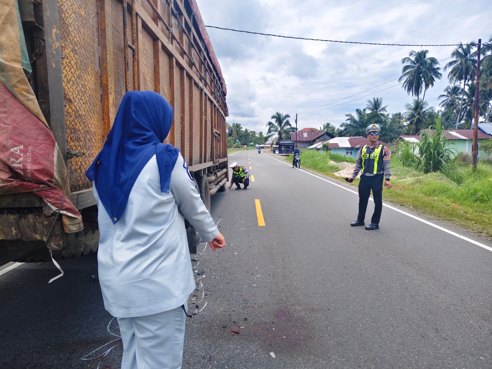 Jasa Raharja Sumbar Respons Cepat Penanganan Korban Laka Lantas di Kota Pariaman