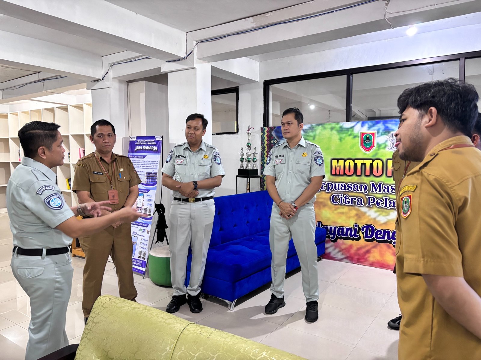 Jasa Raharja Kalsel Dukung Pengembangan Layanan Samsat Banjarmasin I