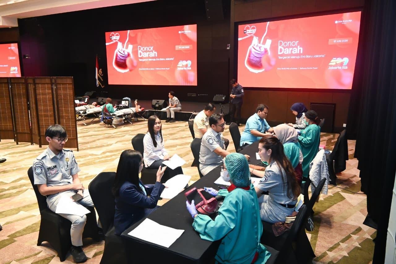 Jasa Raharja Gelar Donor Darah untuk Memperingati HUT Jakarta ke-499, Hadirkan Manfaat Nyata bagi Masyarakat