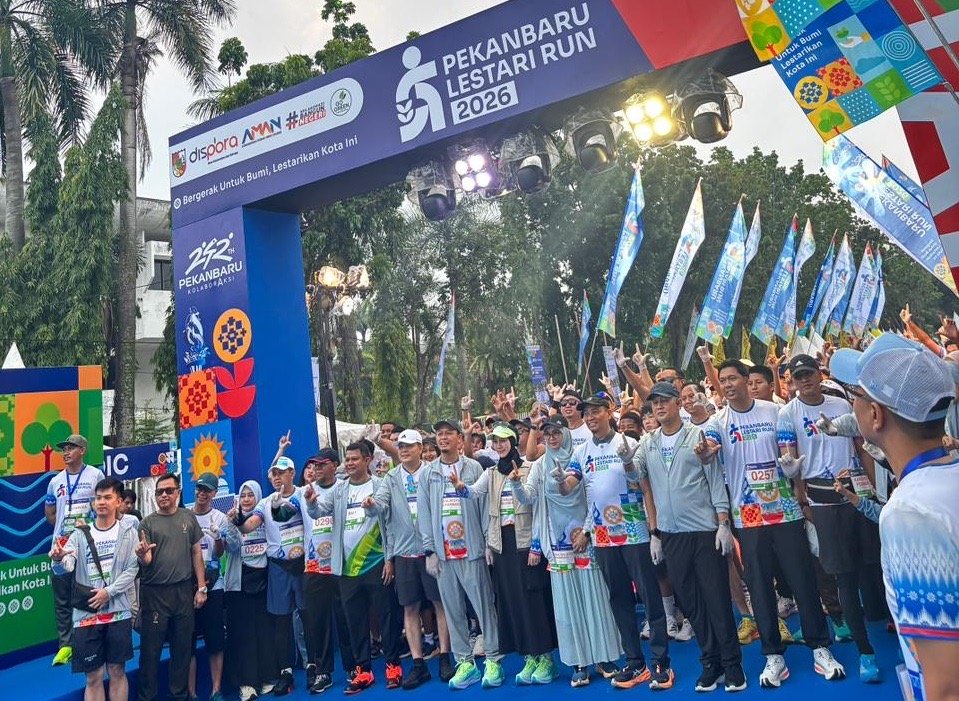 Dukung Gaya Hidup Sehat dan Aman, Jasaraharja Putera Berikan Perlindungan Asuransi bagi Seluruh Peserta Pekanbaru Lestari Run 2026